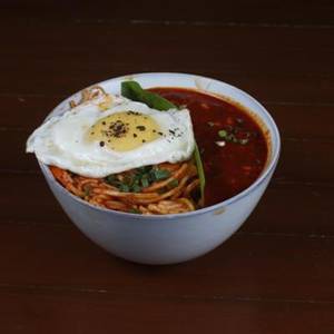 Schezwan Egg Noodles Bowl
