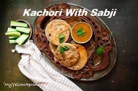 Kachori With Sabji [2Pcs]