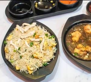 Chicken Manchurian Fried Rice