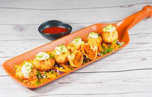 Fried Achari Momos (6 Pcs)