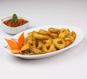 Golden Fried Calamari