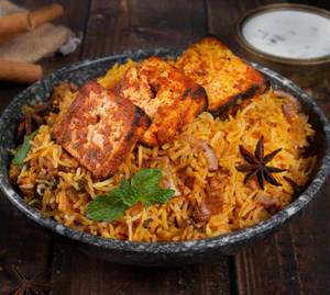 Paneer biriyani