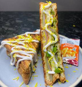 Grilled Aloo Cheese Sandwich