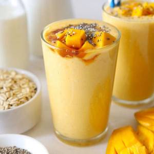 Mango Chia Oats Smoothie