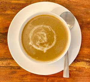 Coconut mushroom soup
