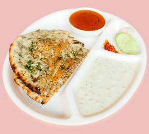 Cheese Garlic Chilli Paratha
