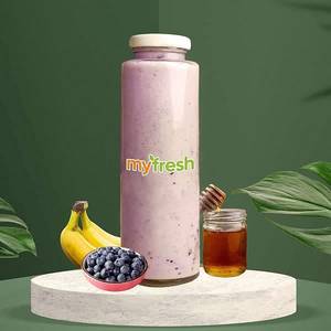 Fresh Blueberry + Banana + Almond Milk + Honey - 350 ML