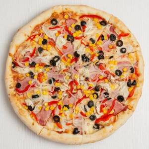 Corn N Olive Pizza