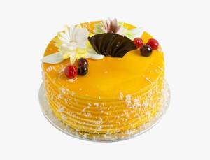 Eggless Fresh Fruit Cake
