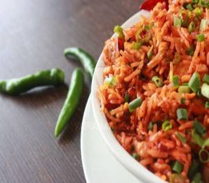 Schezwan Mutton Fried Rice