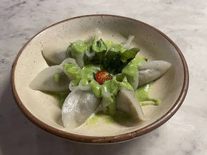 Green Curry Chicken Dumplings