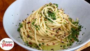 Spaghetti Aglio-e-olio Pasta- Choose Veg