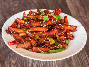 Honey Chilli Potato