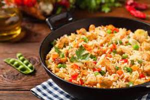 Chicken Singapore Rice 