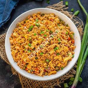 Schezwan Egg Fried Rice