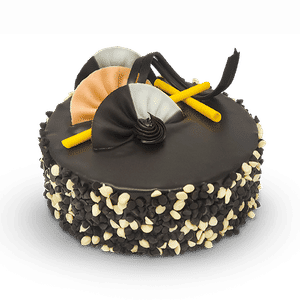 Eggless Crunchy Choco Cake [450 Grams]