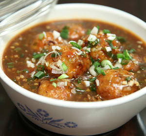Paneer Manchurian Gravy