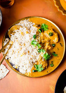 Dal + Chawal.