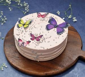 Luscious Butterfly Cake