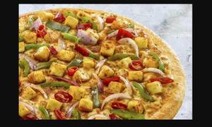 Loaded ChesseTandoori paneer pizza