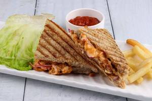 Aloo Matar Grilled Sandwich