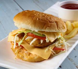 Veg Cheese Burger