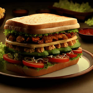 JUMBO VEG SANDWICH