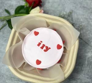 Valentines Black Forest Bento Cake