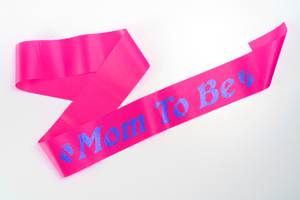 Mom to be Sash - Pink
