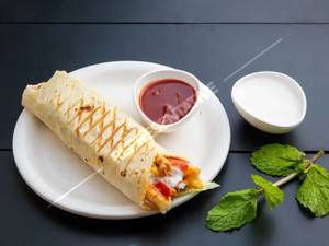 Cheesy Fried Chicken Wrap