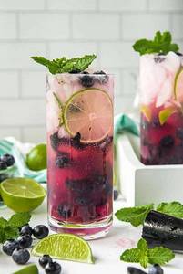 Blue Berry Mojito