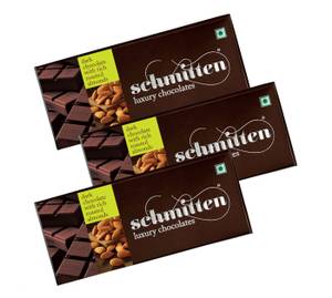Schmitten Dark Chocolate Rich Roasted Almond (210g 3x70g)