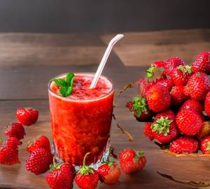 Strawberry milkshake