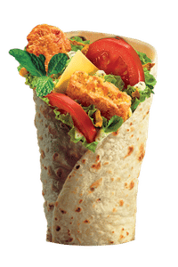 Hot Veg Wrap