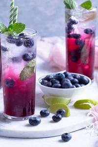 Bluberry Mocktail