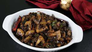 Mushroom Pepper Fry