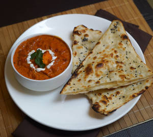 Butter Paneer Masala + Butter Naan
