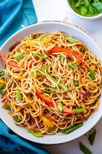 Veg Noodles (Dhaba Style)