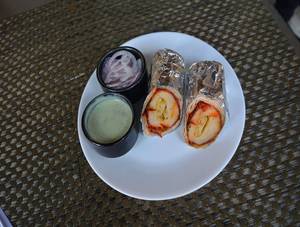 Veg Tandoori Butter Leg Piece Roll