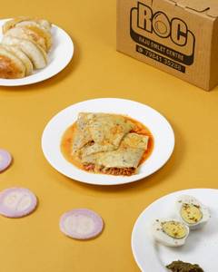 Crush Bhurji Wrap(2 Eggs)