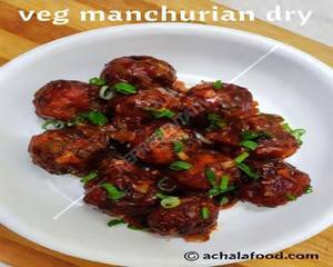 Veg Manchurian Dry        