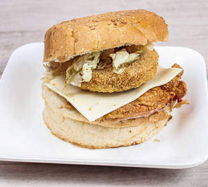 Double Chicken Burger