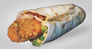 Chicken Malai Tikka Roll
