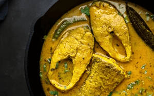 Mustard/Sorshe Style - Catla Fish Curry [2 Pcs]