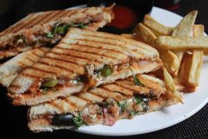 Pizza cheese grilled