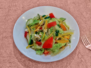 Greek salad veg