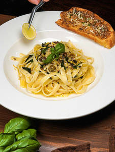 Lemon Basil Black Pepper Pasta