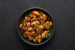 Mushroom Chilli Dry (Serves 2)