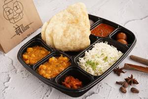 Chole Bhature Combo Thali