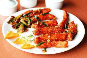 Bineless Crispy Chilli Chicken